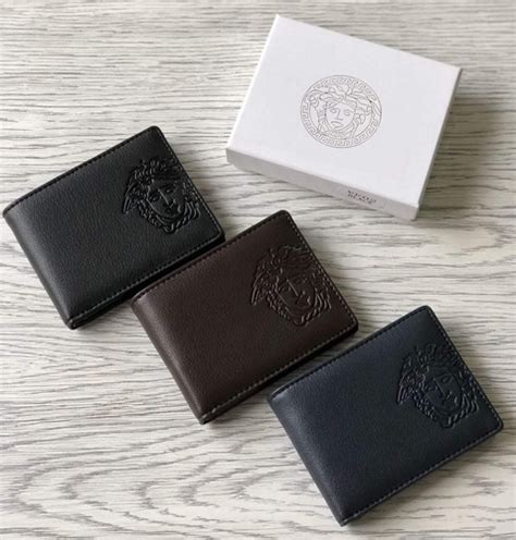 cartera versace hombre